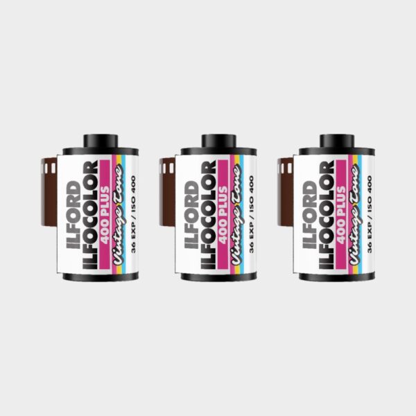 ILFOCOLOR 400 Plus Vintage Tone 135/36 3-PACK