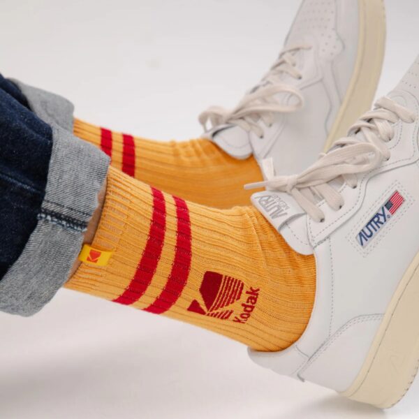 Skarpetki Kodak - żółte (rozmiar 41-45)