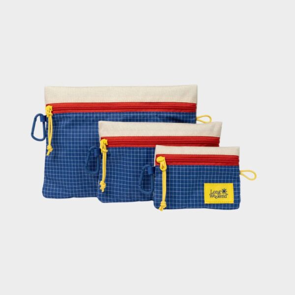 Long Weekend Everyday Zip Pouch - zestaw S/M/L