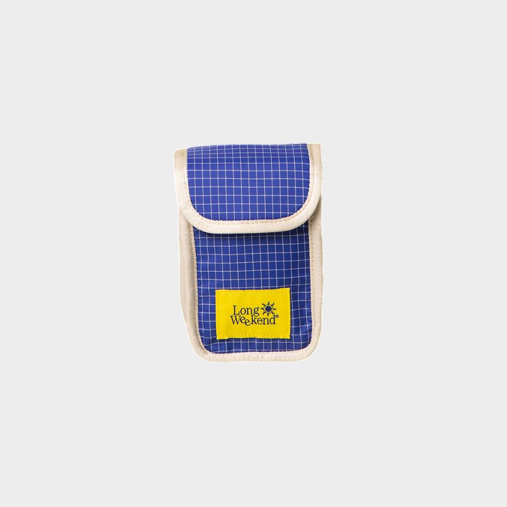 Long Weekend Point and Shoot Camera Pouch - Creme Multi